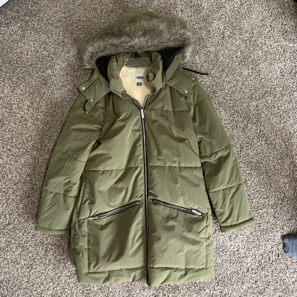 Army Green Parka Winter Coat